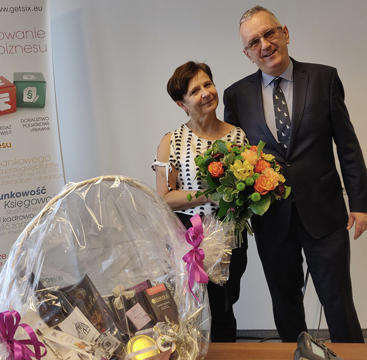 Bożena celebrates 5 years at getsix®