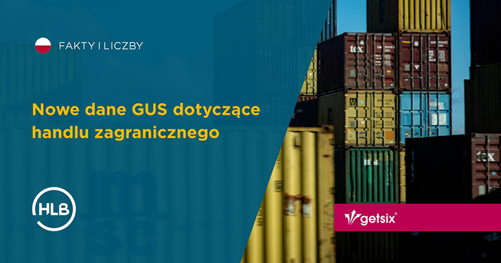 Nowe dane GUS dotyczące handlu zagranicznego