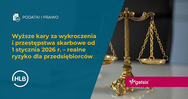 Wyższe kary za wykroczenia i przestępstwa skarbowe od 1 stycznia 2026 r. – realne ryzyko dla przedsiębiorców